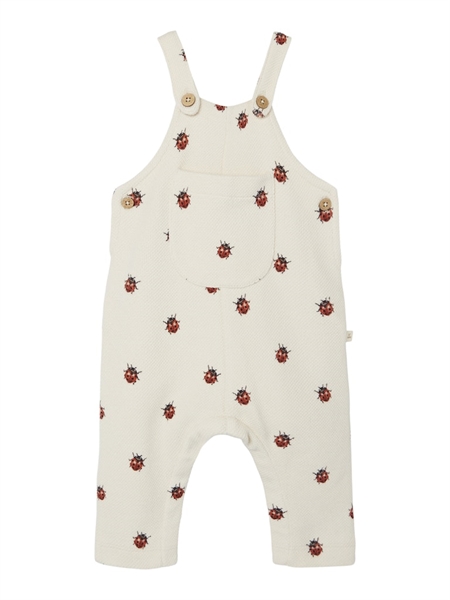 5: Lil Atelier Ladybug Overalls Ronja Whitecap Gray